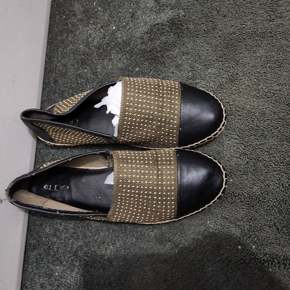 Aldo Black and Tan Women's Espadrilles
